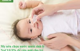 Bài thuốc trị nghẹt mũi cho trẻ sơ sinh