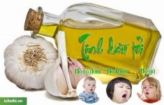 Mách mẹ cách làm dầu tỏi trị ho cho bé hiệu quả, dễ áp dụng1